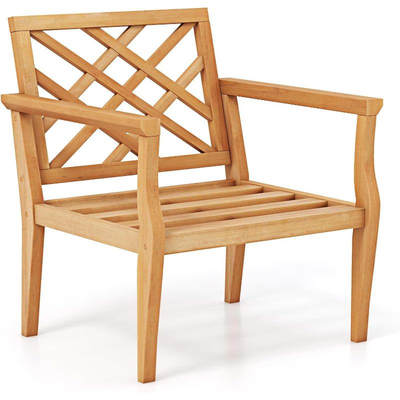 Teak Patio Armchair Outdoor Furniture