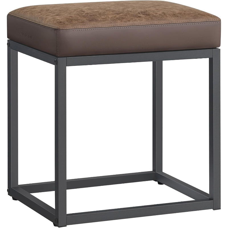Square Ottoman Coffee Table Steel Frame