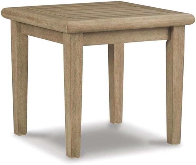 Eucalyptus Patio Chairs Side Table Set