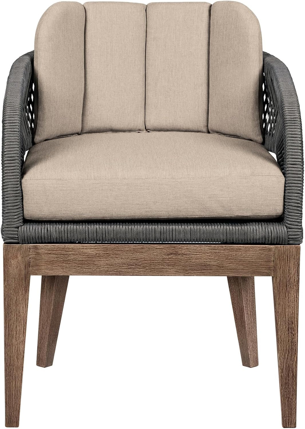 Eucalyptus Rope Patio Dining Chairs
