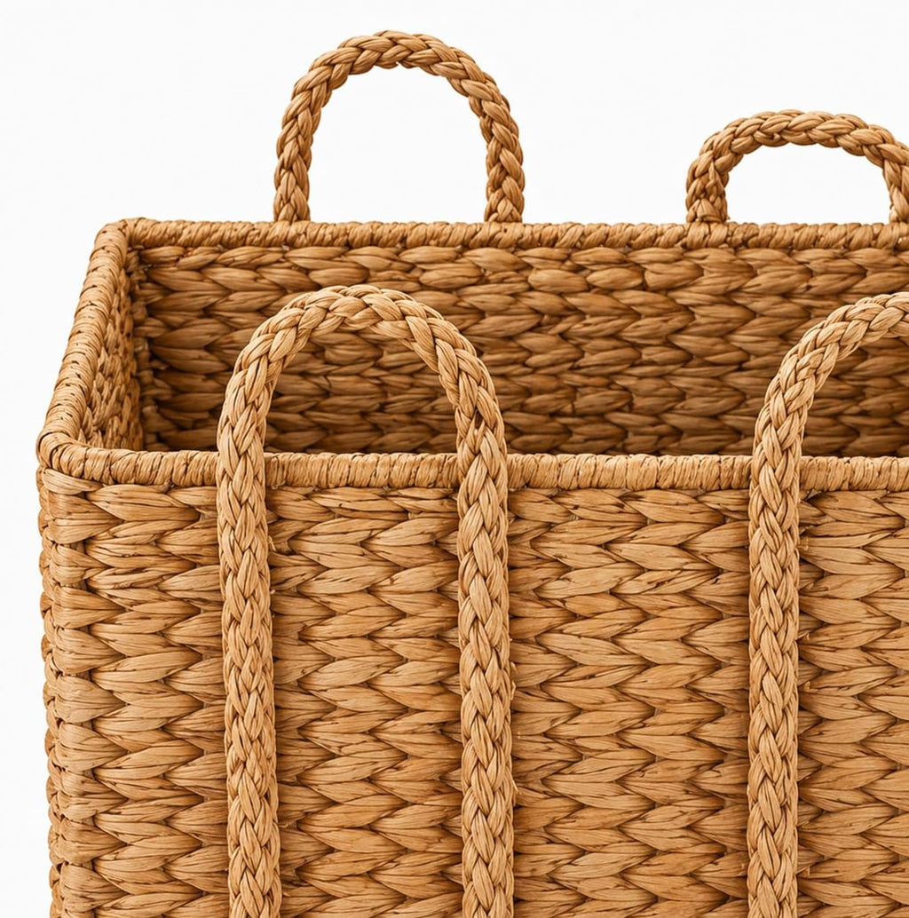 79 Brown Seagrass Storage Basket