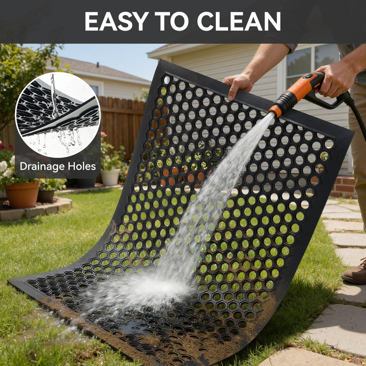 Rubber Doormat 36x24