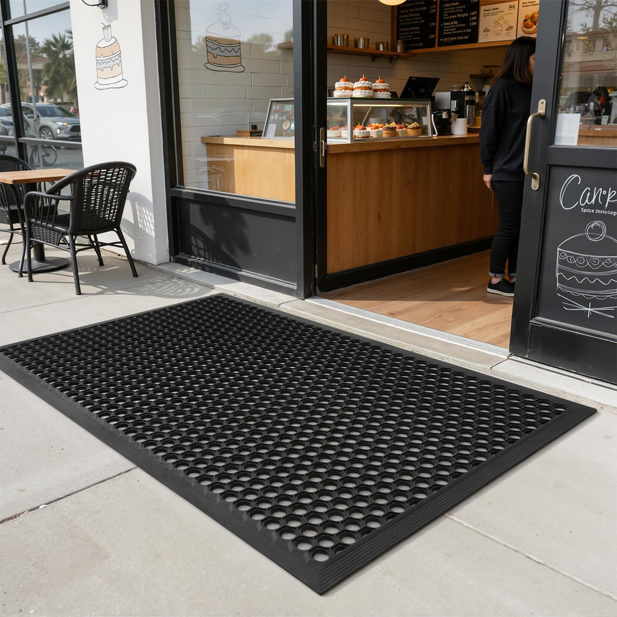 Rubber Doormat 36x24