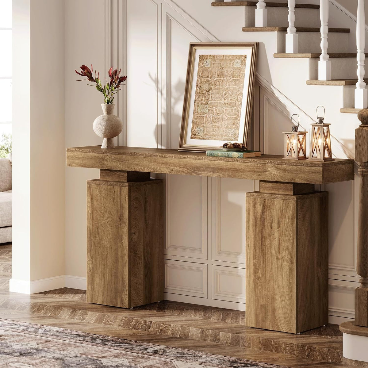 63" Farmhouse Console Table