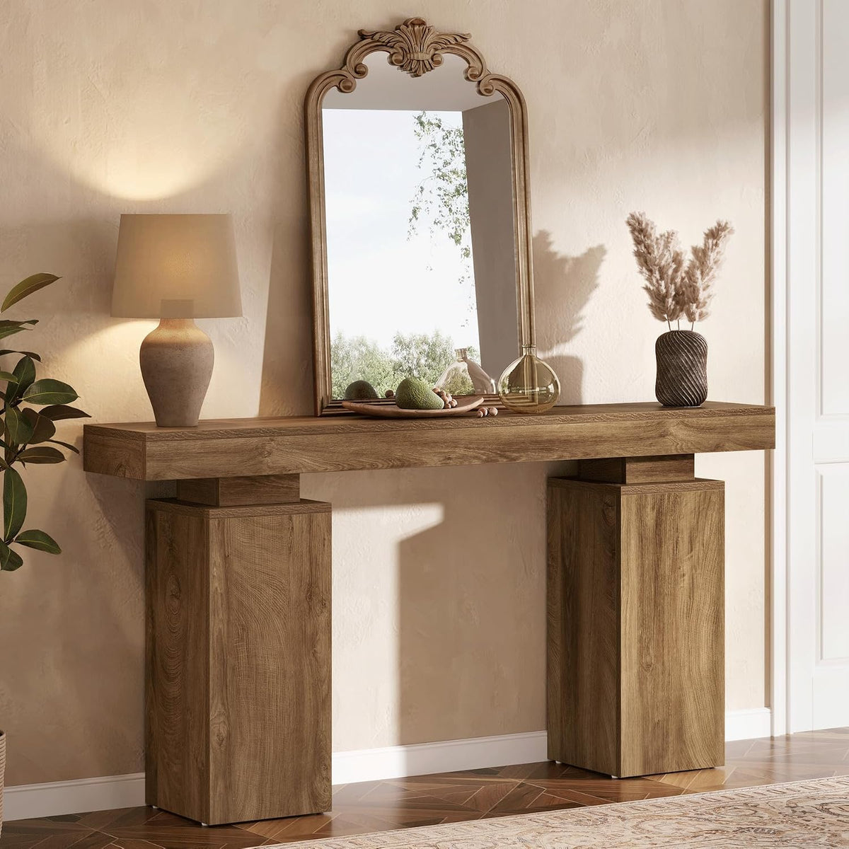 63" Farmhouse Console Table