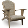 Resin Wicker Outdoor Adirondack Chair
