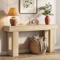 63" Wooden Console Table