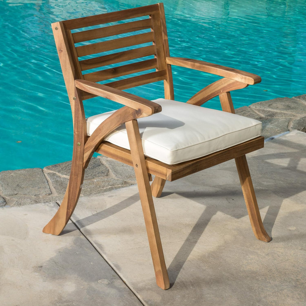Acacia Wood Patio Bistro Furniture Set