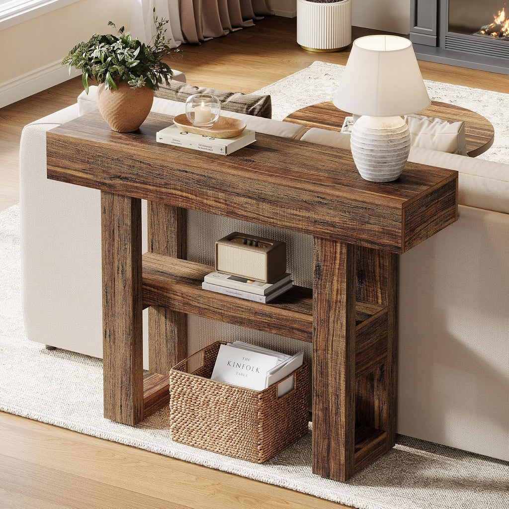 41.34" Farmhouse Console Table