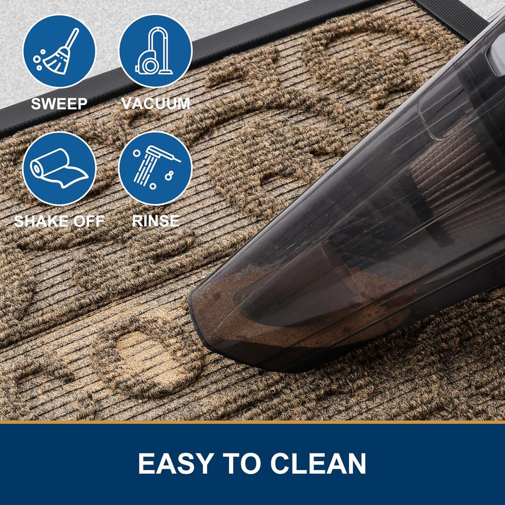 Low Profile Rubber Doormat 35x23