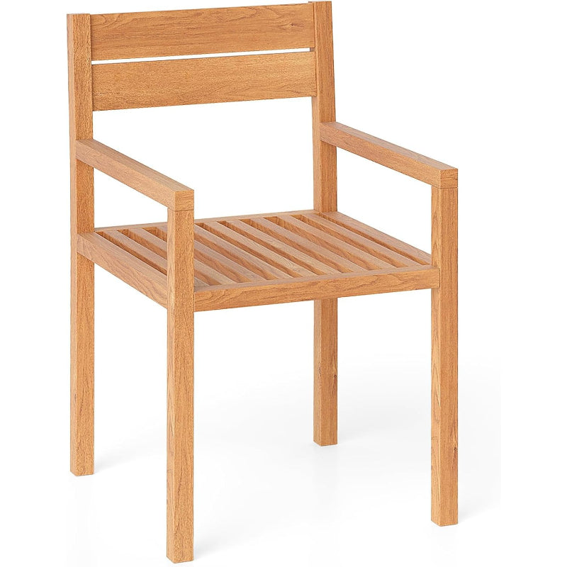Teak Outdoor Patio Dining Armchair
