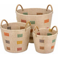 Natural Seagrass Nesting Storage Baskets Set of 3